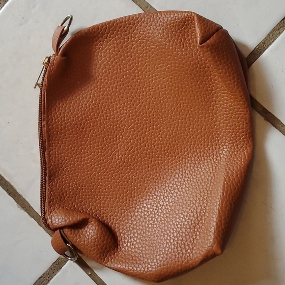 Faux leather bag Makeup Travel Pouch Bag - Picture 2 of 7